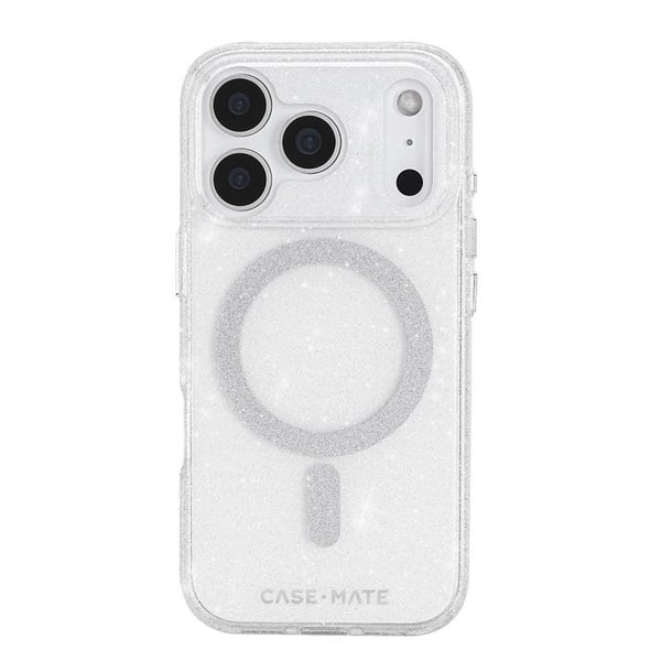 Case-Mate Twinkle MagSafe Case for iPhone 17 Pro - Silver Carousel 1