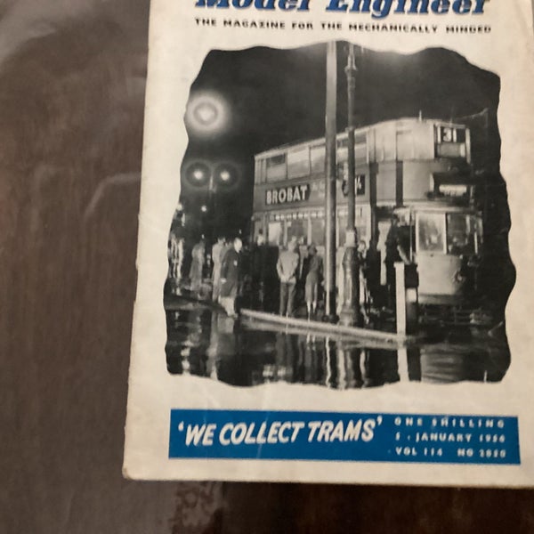 SEVEN 1956 MODEL ENGINEER MAGAZINES Carousel 3