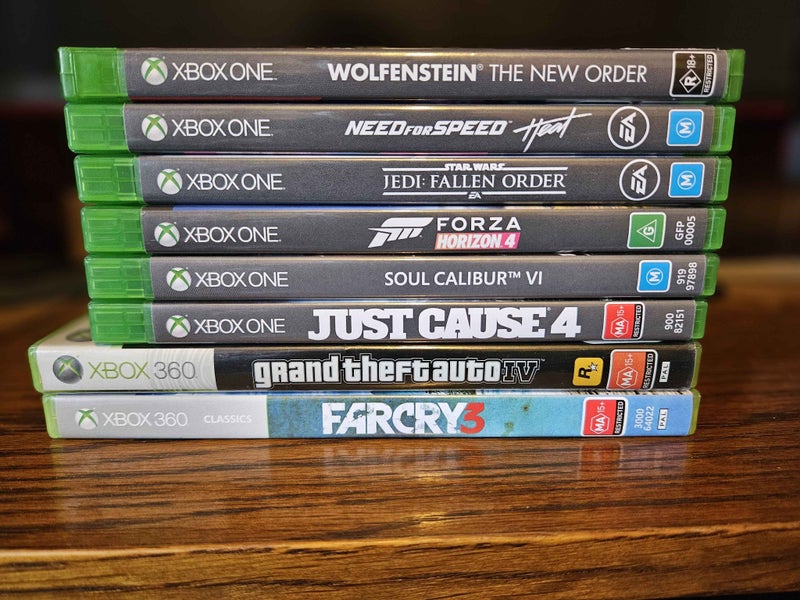 Bulk Xbox One Games ×8 Carousel 1