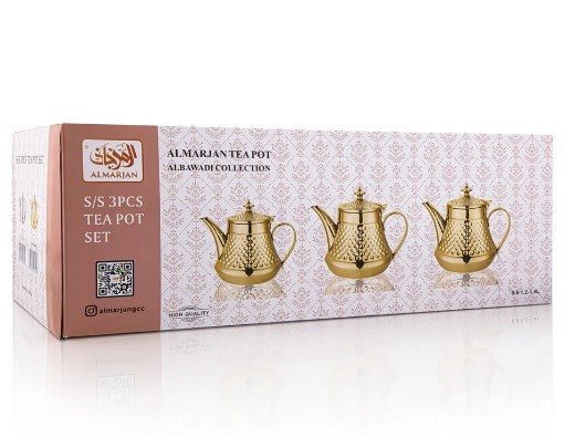 3PCS TEA POT KETTLE SET Carousel 1