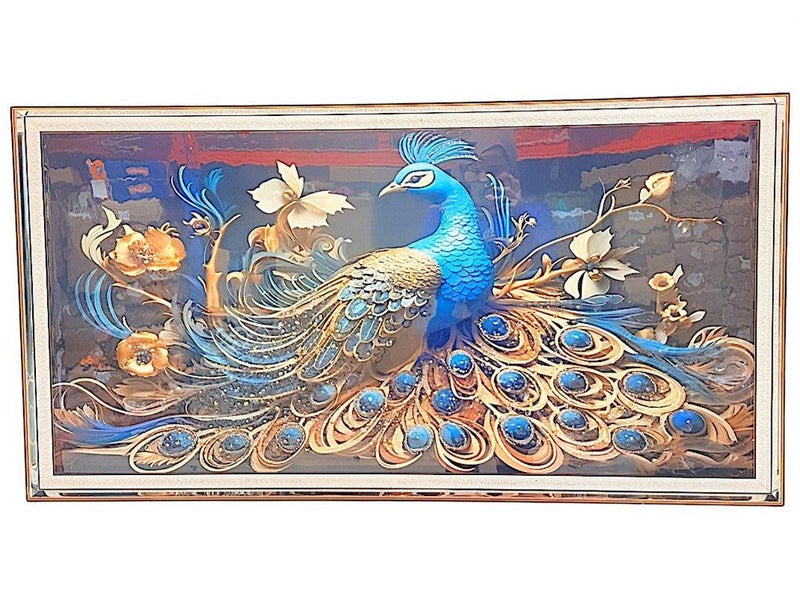 Peacock Decor Wall Frame FY1-537 Carousel 2