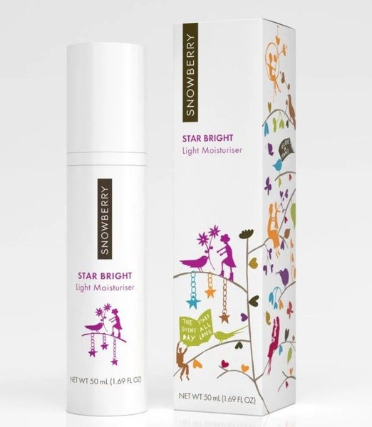 SNOWBERRY STAR BRIGHT LIGHT MOISTURISER 50ml MADE IN NZ Carousel 1