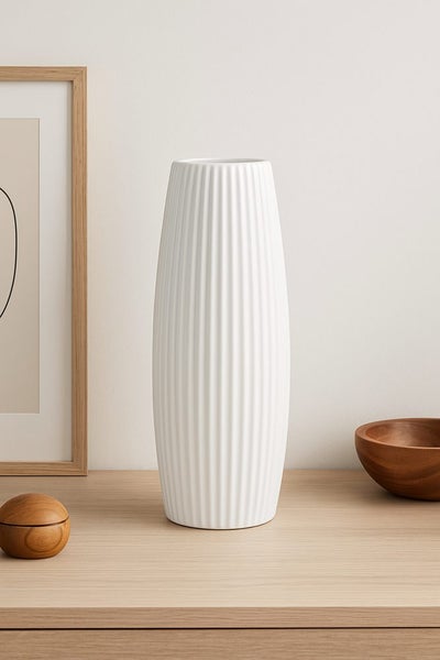 Vase White 24500C DD16006 Carousel 1