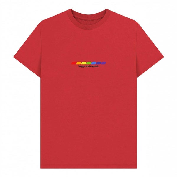 Apoh Unisex Adult Happy Pride Month T-Shirt Carousel 1