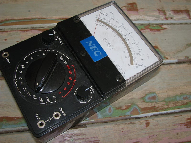 Older 1970s ? Yokogawa Model 3201 Circuit Tester / Multimeter Made In Japan Carousel 2