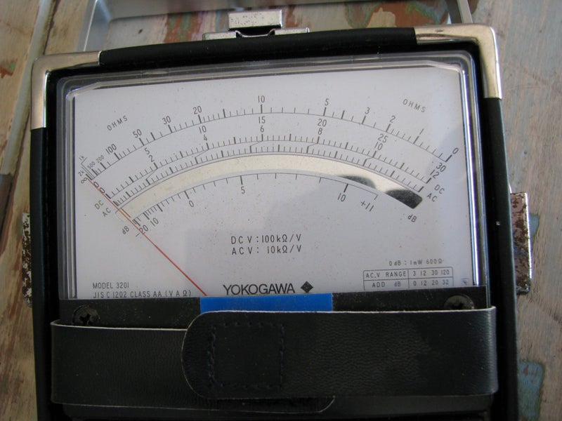 Older 1970s ? Yokogawa Model 3201 Circuit Tester / Multimeter Made In Japan63717276154627112