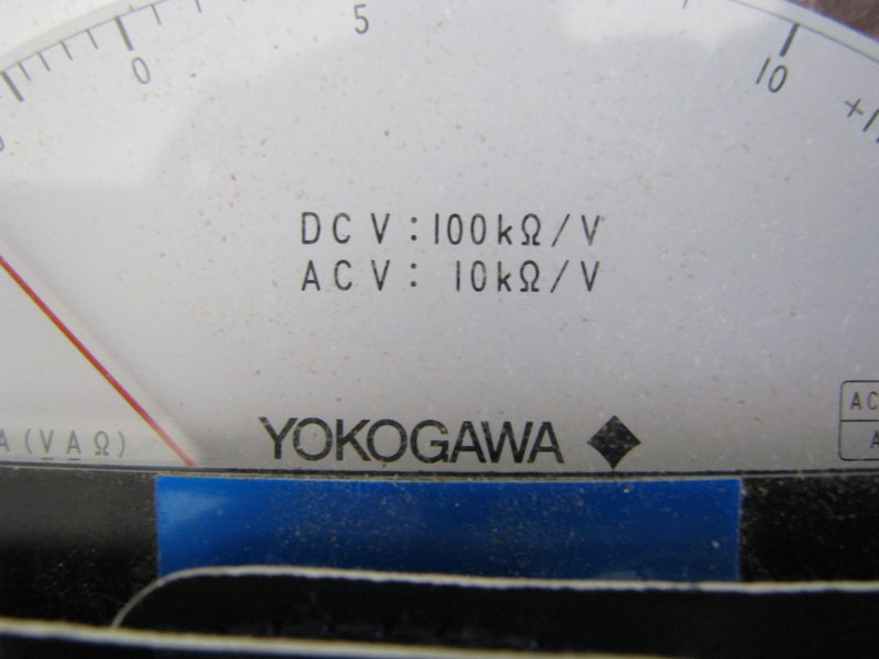Older 1970s ? Yokogawa Model 3201 Circuit Tester / Multimeter Made In Japan63717276154627114