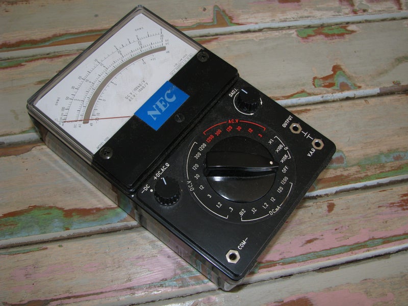 Older 1970s ? Yokogawa Model 3201 Circuit Tester / Multimeter Made In Japan Carousel 1