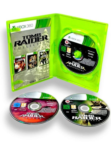 The TOMB RAIDER COLLECTION (Xbox 360 3-DISC - RARE) *MINT COLLECTOR'S* Carousel 2