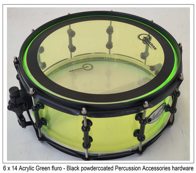 Ludlow Fluro Acrylic snare drum64028573767938110