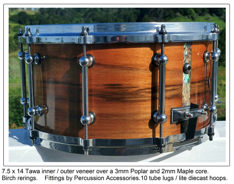 Ludlow NZ Native Tawa snare drum63718297946241112