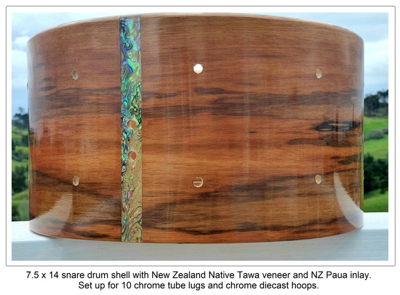 Ludlow NZ Native Tawa snare drum63718297946241113