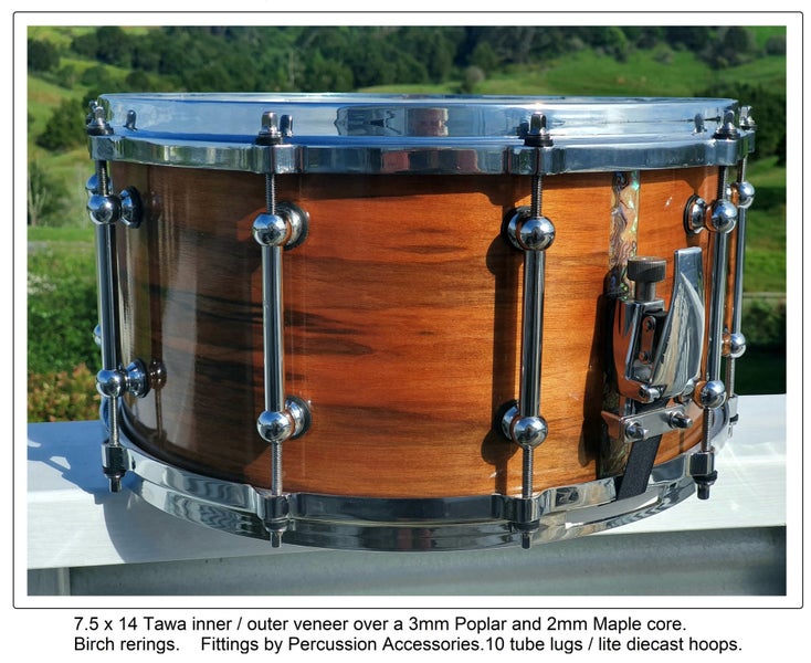 Ludlow NZ Native Tawa snare drum63718297946241110