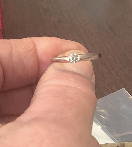 NATURAL DIAMOND AND 10K ROSE GOLD RING Carousel 2