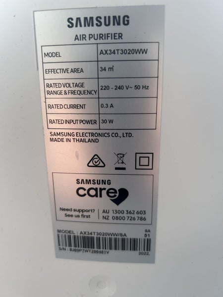 Samsung Air Purifier Carousel 2