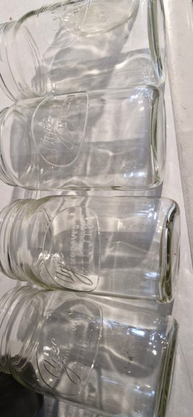 4 x Agee jars 1 litre Carousel 1