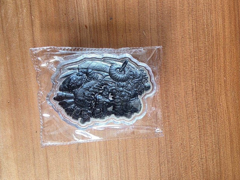 Highly detailed 2oz 999 silver coin Carousel 2