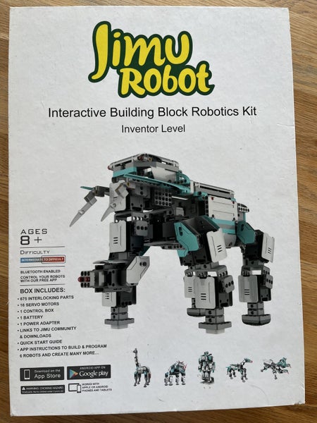UBTECH Jimu Robot - Inventor Level Interactive Building Block Robotics Kit - NEW Carousel 2
