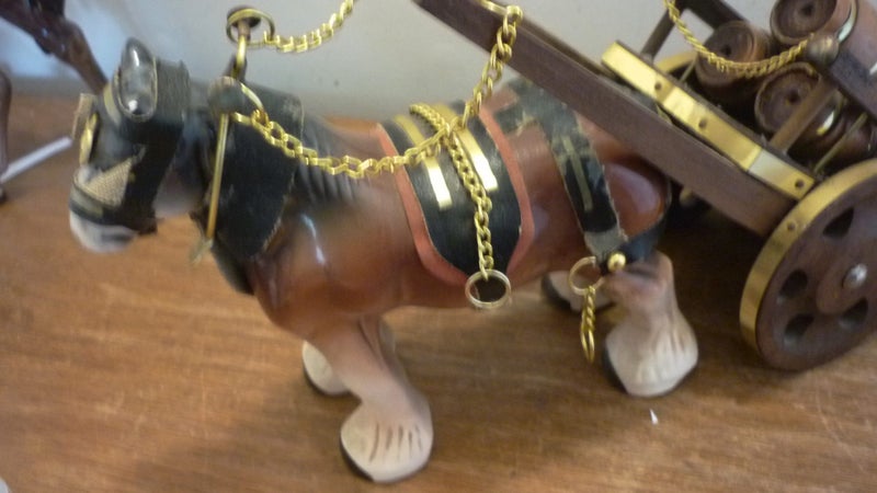 MELBA WARE HORSE & CART Carousel 2