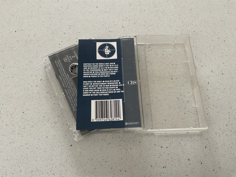 Public Enemy - hip hop rap cassette tape Carousel 2