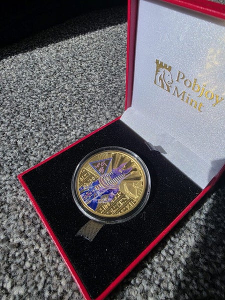 1oz silver 999 24k plated Anubis Carousel 1