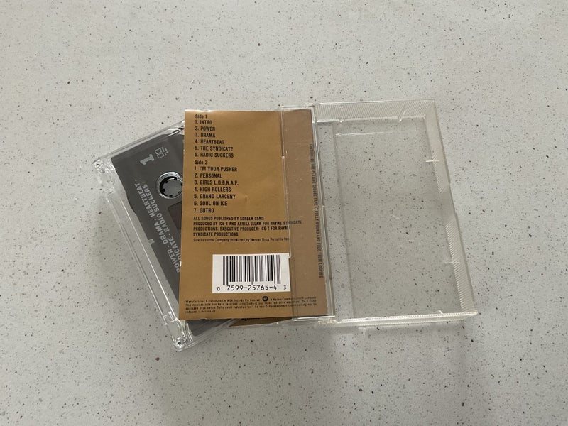 Ice T - hip hop rap cassette tape Carousel 2
