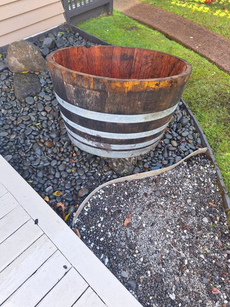 Half Wine Barrel Carousel 1