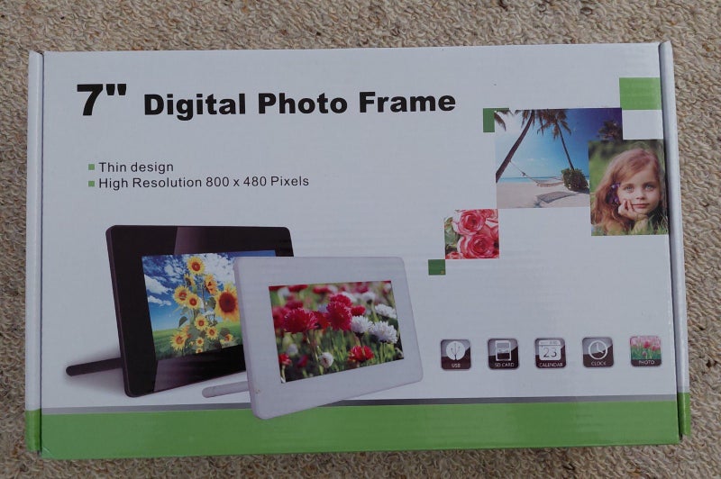 7 inch digital photo frame Carousel 1