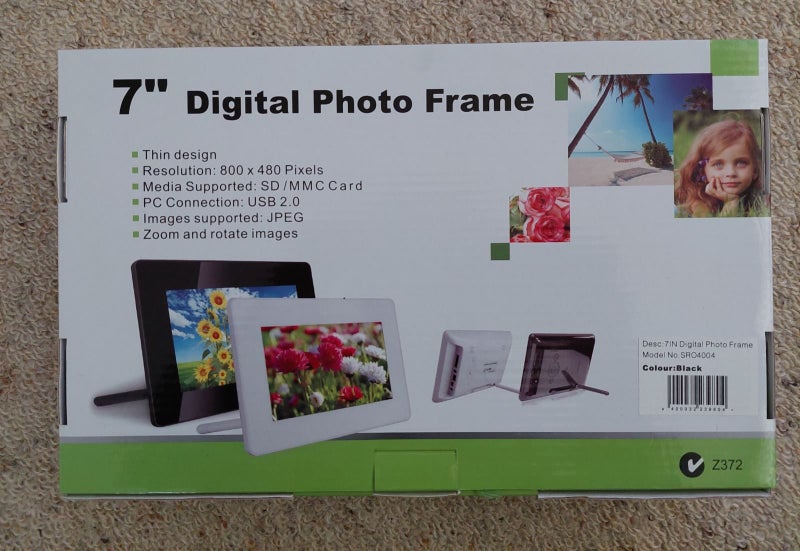 7 inch digital photo frame Carousel 3