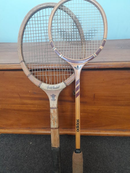 Vintage wooden tennis racket Adidas Carousel 1