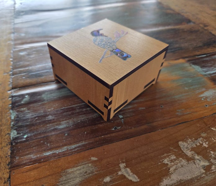 NZ made wooden Jewellery box Carousel 2