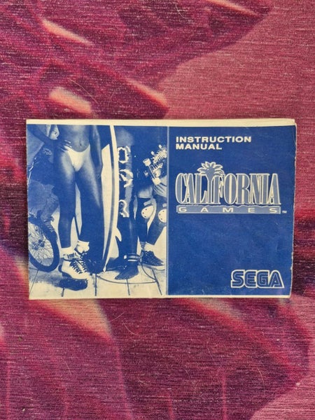 California Games Manual Carousel 1