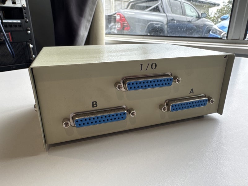 Data Transfer Switch Parallel DB25 2-Way Carousel 2