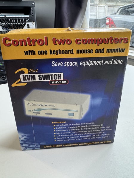 KVM Switch 2-Port PS/2 Carousel 1