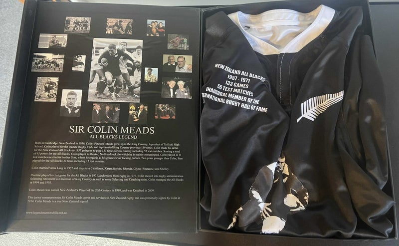 *RARE* COLIN MEADS SIGNED TRIBUTE JERSEY Carousel 2