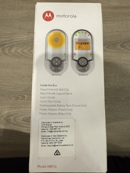 Motorola Digital Audio Baby Monitor with Display Carousel 4