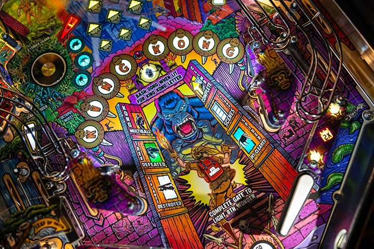 King Kong :Myth of Terror Island Pinball from Stern USA -ex our Auckland Depo63720246664833113
