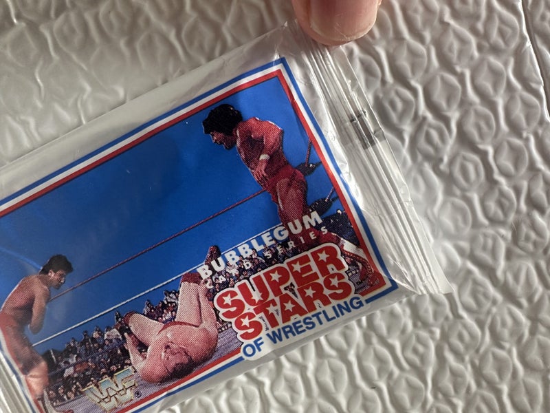 WWF Superstars of Wrestling NZ Trading Card Packet UNOPENED63720425713795113