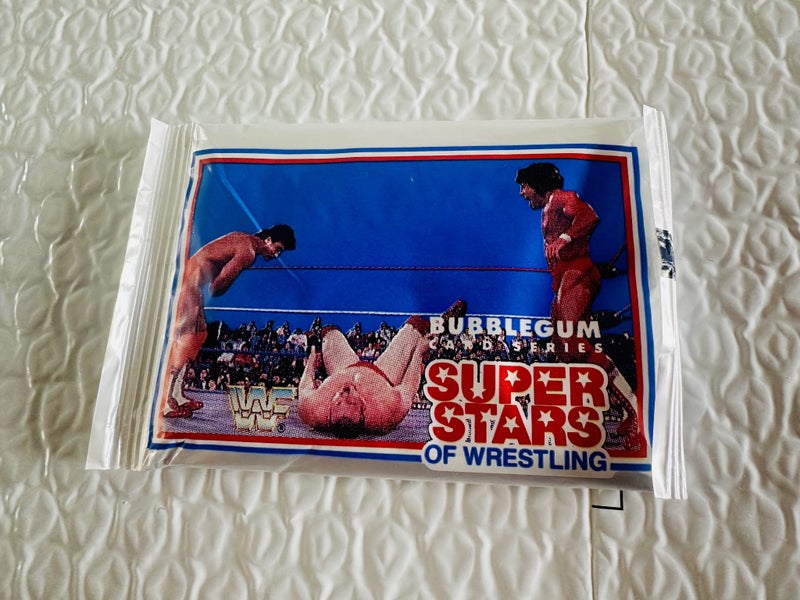 WWF Superstars of Wrestling NZ Trading Card Packet UNOPENED63720425713795110