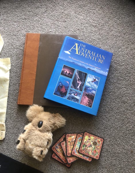 Australian books and mementoes Carousel 2