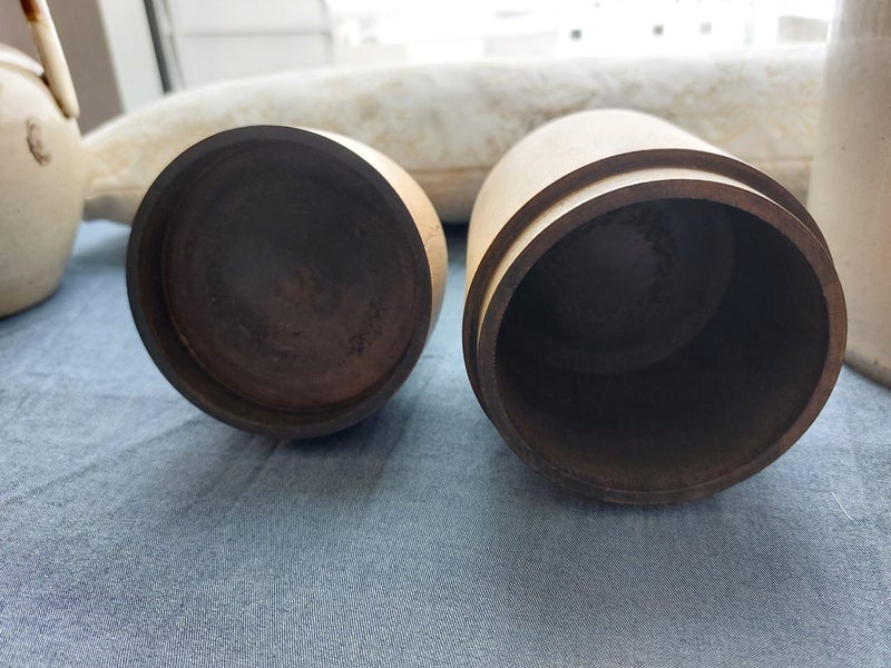 Antique Wooden Bottle. Carousel 2