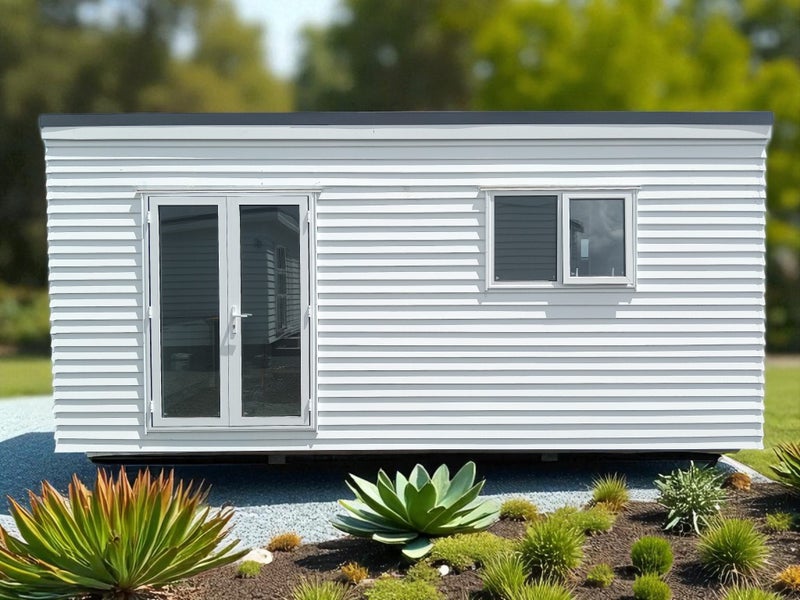 Ready now 6 x 3 self contained weatherboard tiny home Carousel 1