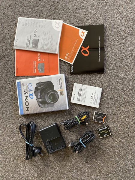 Sony A100 digital camera with DT18-250 f3.5-6.3 lense63831626922242114