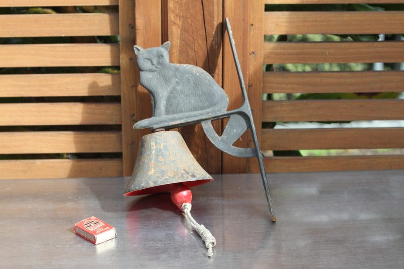 Cast iron Cat Bell Carousel 2