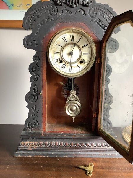 Antique Ansonia Mantle Clock ? 1900 Carousel 6