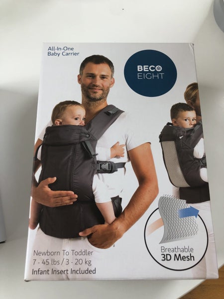 Beco 8 Baby Carrier Cool Dark Grey Carousel 1