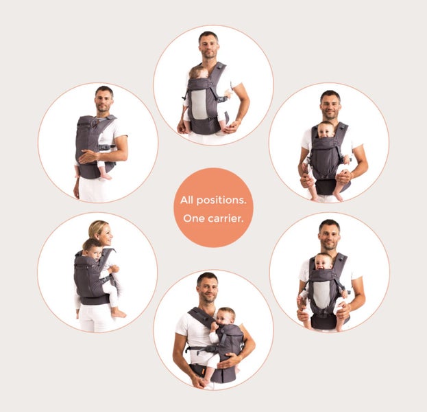 Beco 8 Baby Carrier Cool Dark Grey Carousel 4