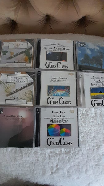 22 x Classical cds all doubles all as new. (Lot 1) Carousel 2