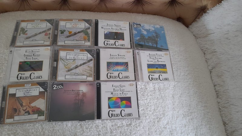 22 x Classical cds all doubles all as new. (Lot 1) Carousel 6