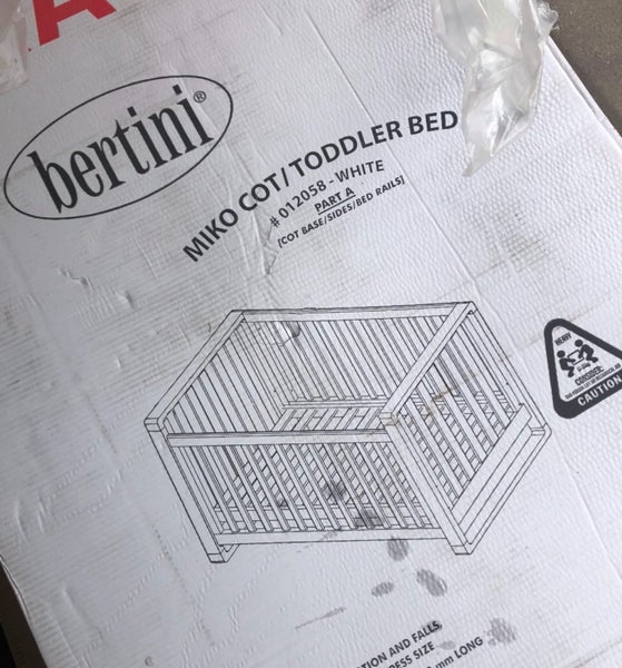 Bertini 3 in 1 cot / toddler bed Carousel 5
